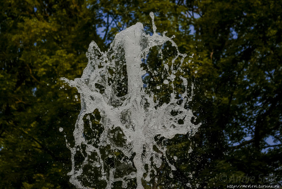 Магия бурлящей воды Рига, Латвия