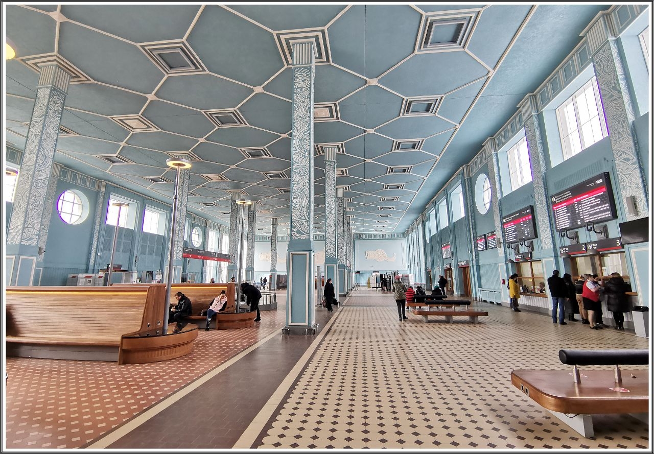 Железнодорожный вокзал в городе Иваново Иваново, Россия