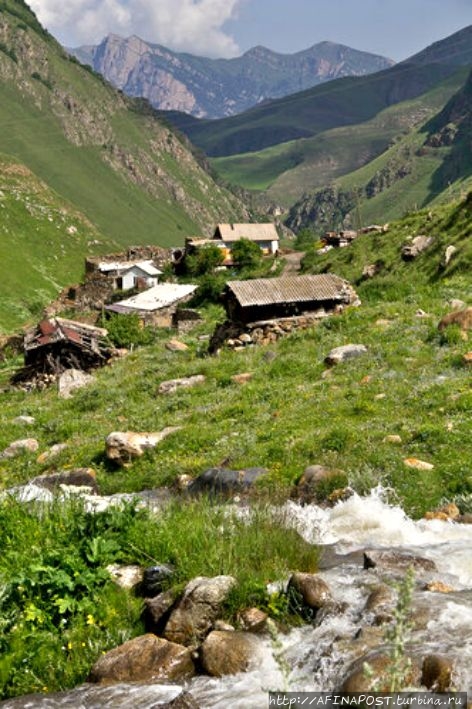 Горное селение Дунта Дунта, Россия