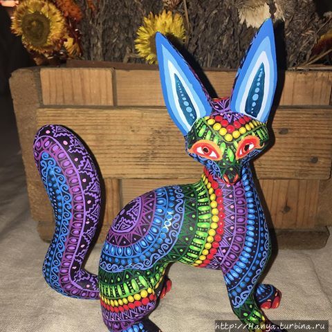 Народные игрушки Алебрихе из Оахаки Оахака, Мексика