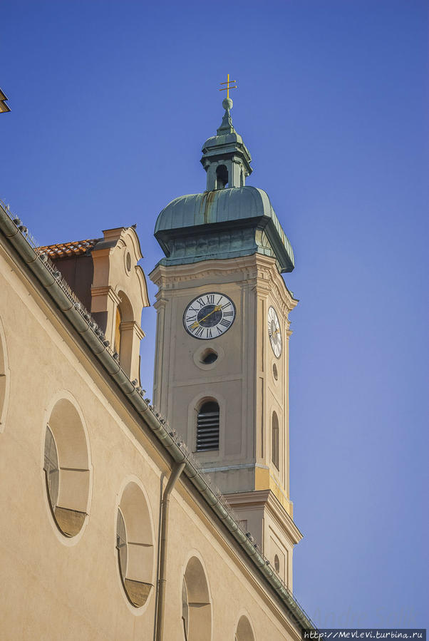 Церковь Святого Духа. Heiliggeistkirche Мюнхен, Германия