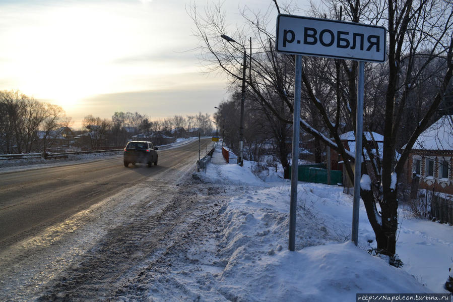 река Вобля Луховицы, Россия