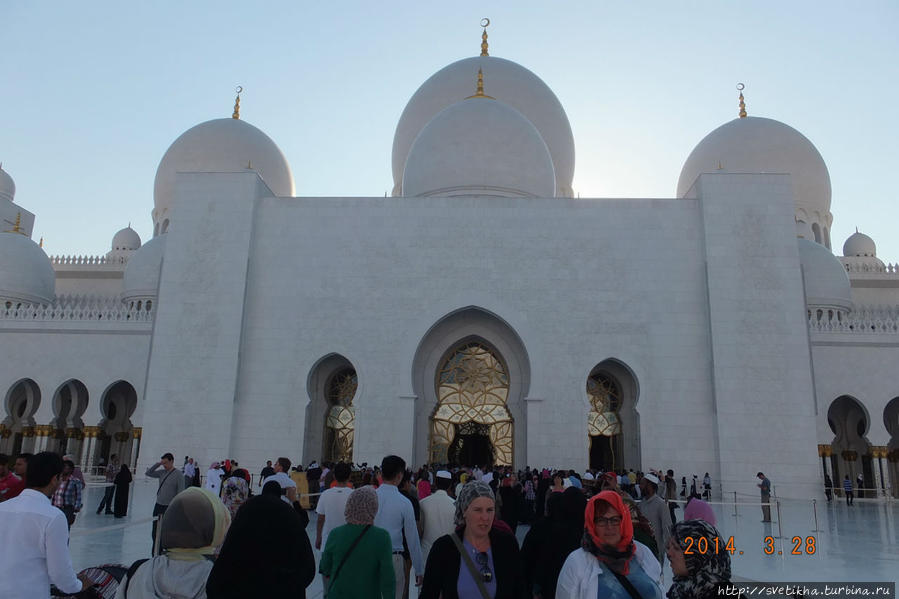 Грандиозная мечеть Шейх Заида