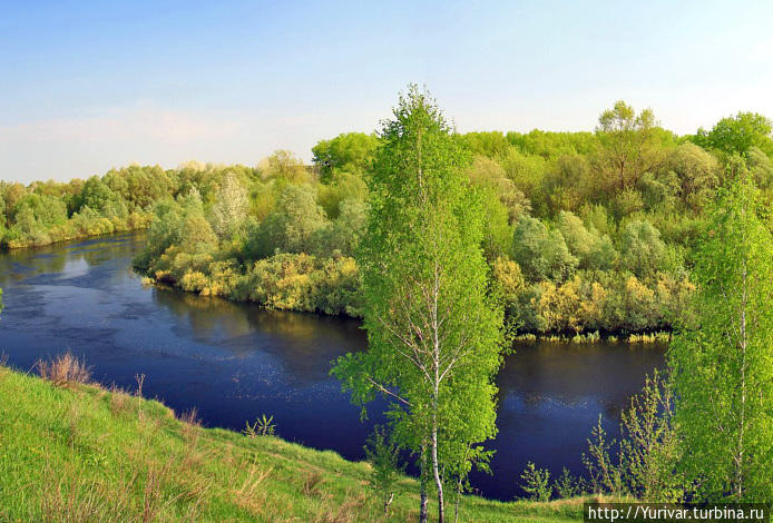 Река Снов кружит и вьется по Черниговщине Чернигов, Украина