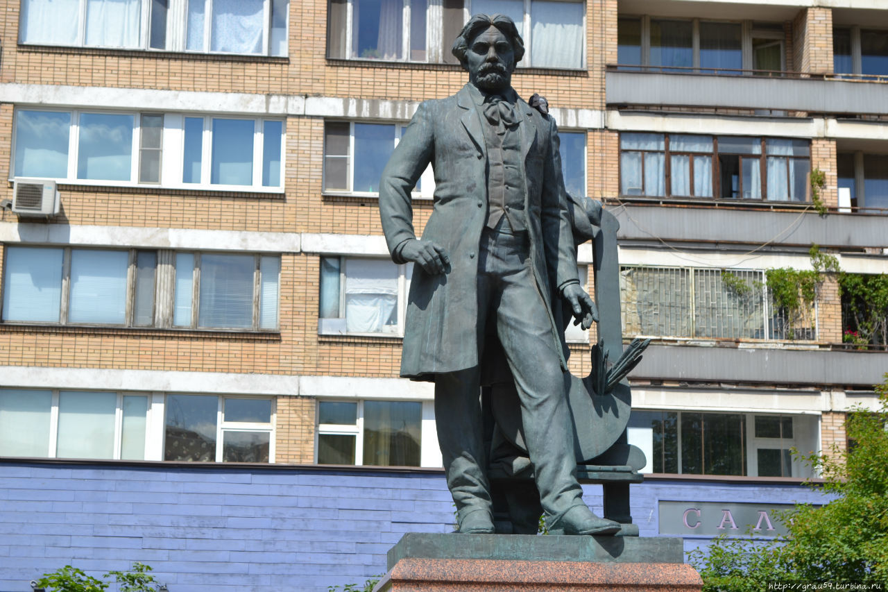 Памятник Сурикову Москва, Россия