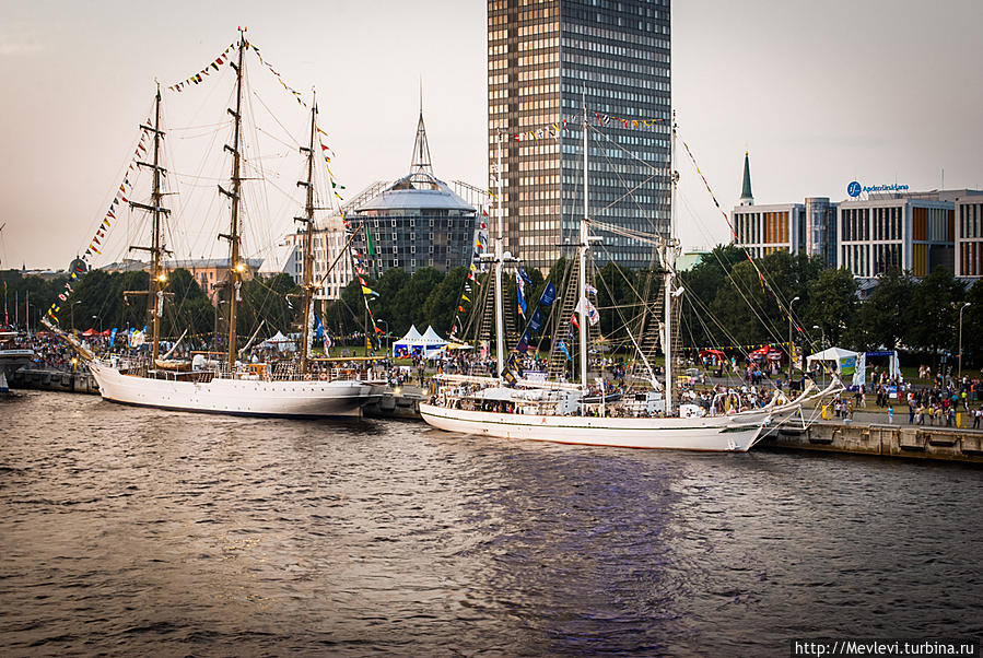 Международная парусная регата «The Tall Ships Races 2013» Рига, Латвия