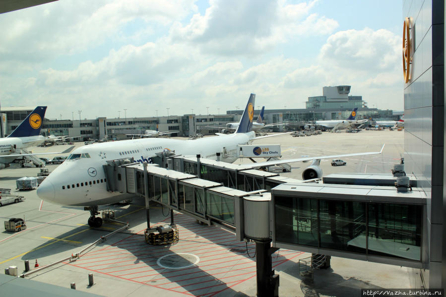 Путь до Осаки. Международный аэропорт Франкфурта на Майне.