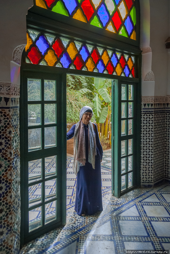 Шедевр марокканской архитектуры в арабо-андалузском стиле Марракеш, Марокко