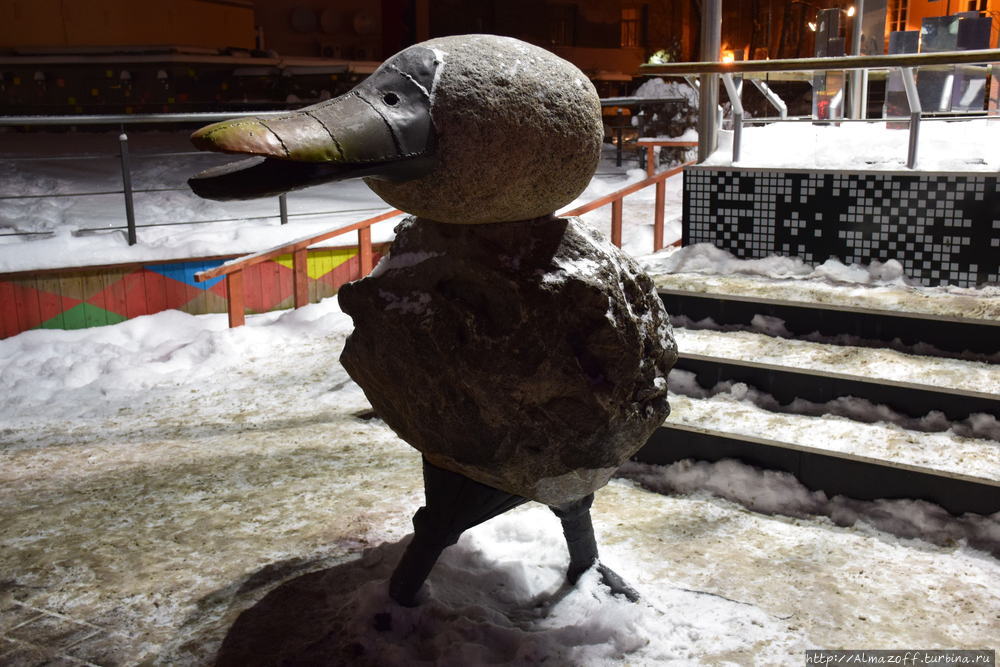 Ночная Рига зимой Рига, Латвия