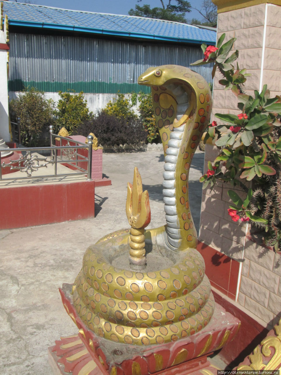 Hindu snake temple Сипо, Мьянма
