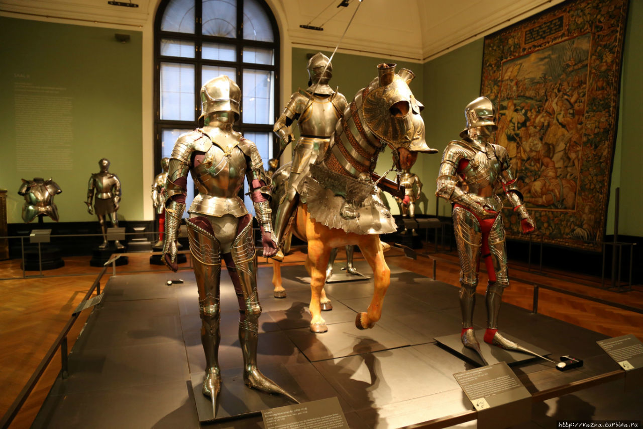 Музей средневекового оружия и доспехов в Вене. Первая часть Вена, Австрия