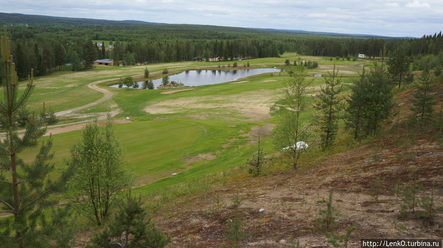 Arctic golf Рованиеми, Финляндия