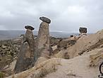 Тоже чудо природы —  каменные грибы Каппадокии.