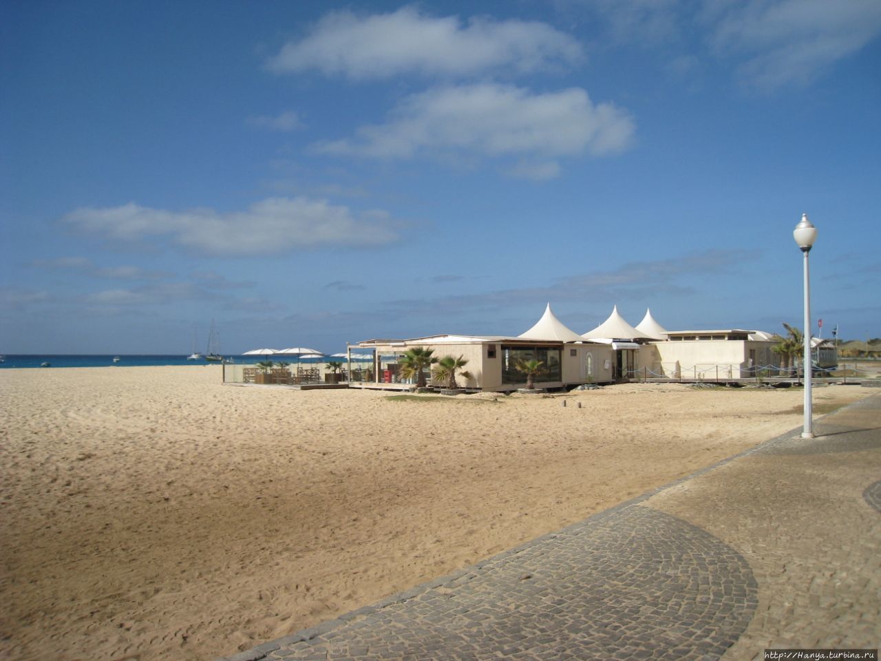 Пляж Санта-Марии Санта-Мария, Кабо-Верде