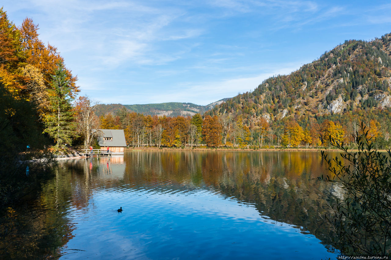 Маленькое, но очень красивое озеро Оффензее Озеро Оффензее, Австрия