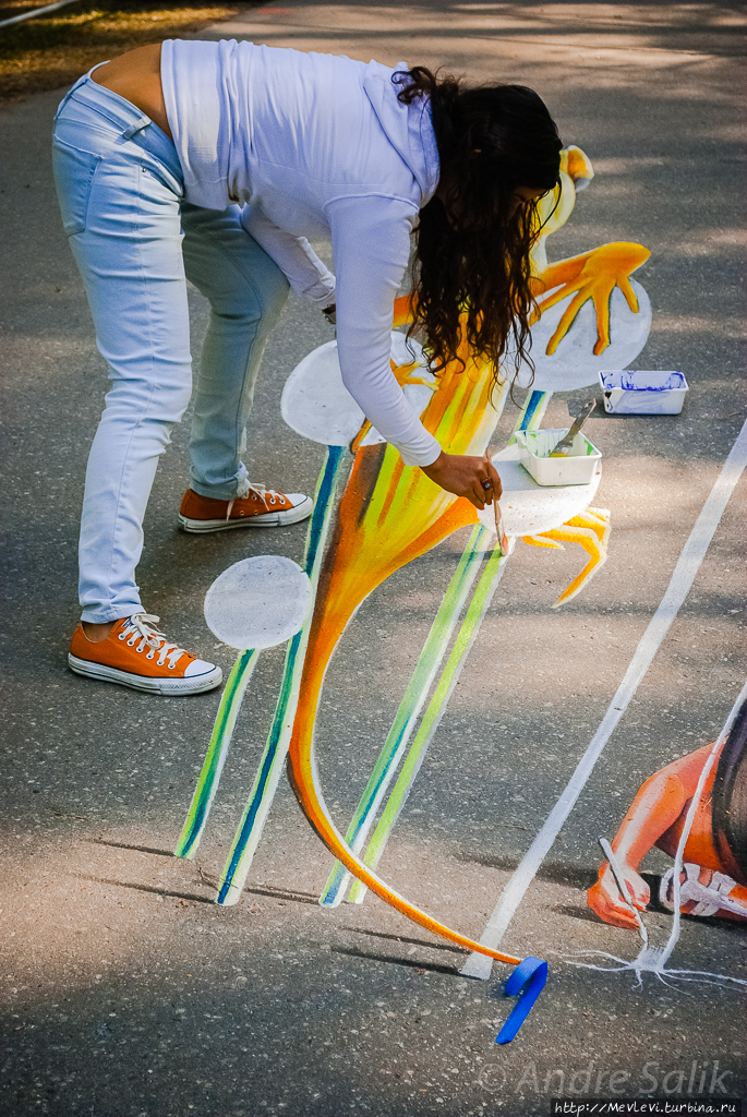 Создание рисунка Рига, Латвия