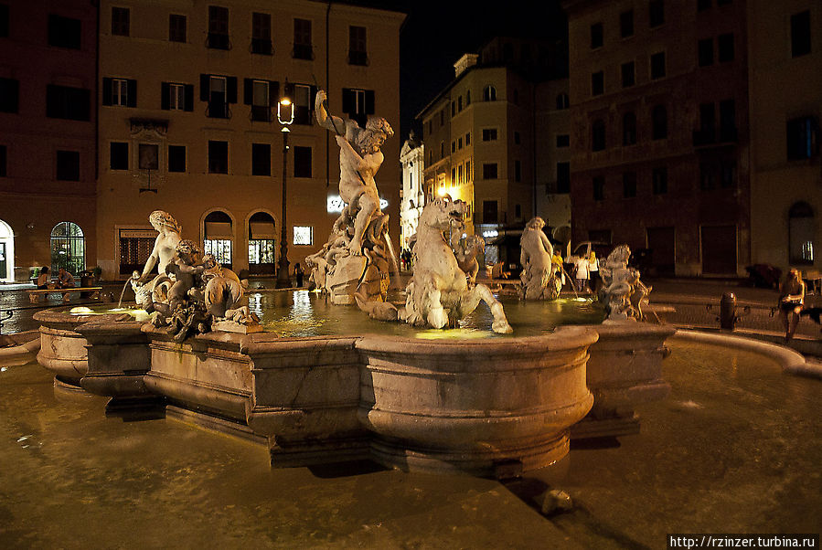 Ночь и Рим Рим, Италия