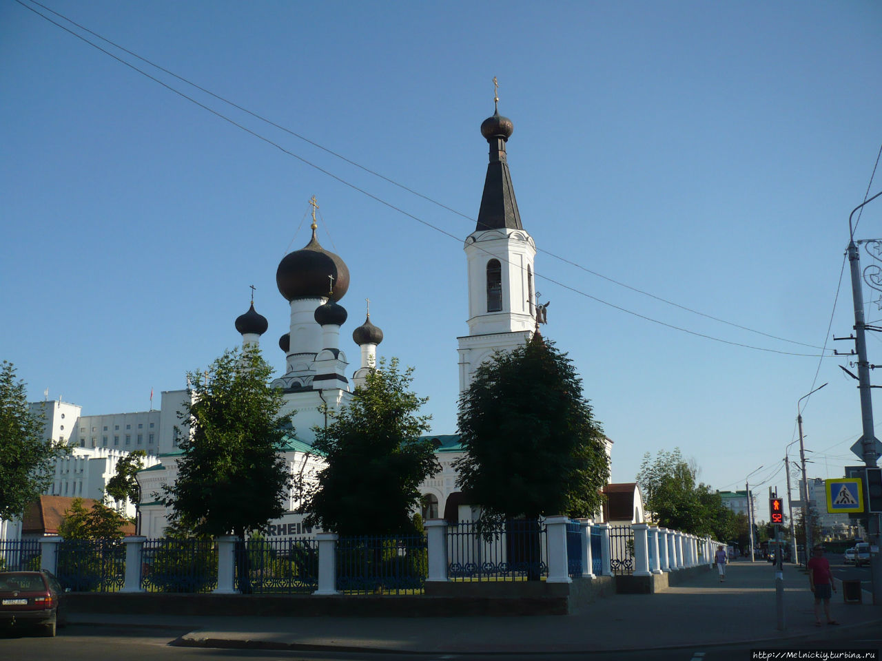 Небольшая прогулка по Первомайской улице Могилев, Беларусь