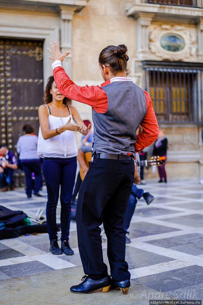 Уличное фламенко Гранада, Испания