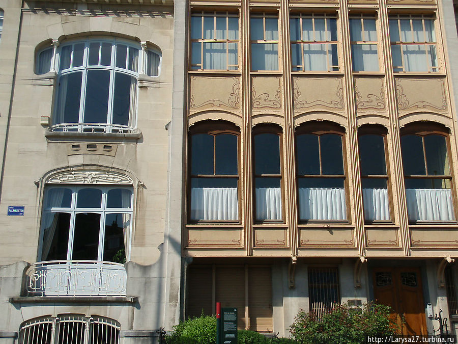 Дом Этвельде, 1897, авеню Пальмерстоун, архитектор Виктор Орта Брюссель, Бельгия