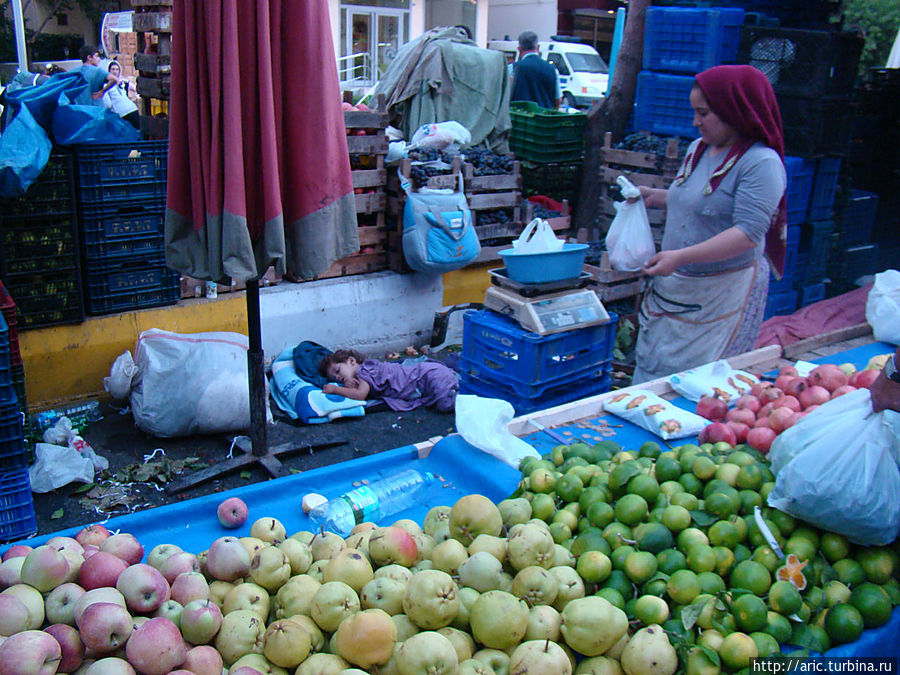 Кушадасы, рынок Восточная Анатолия, Турция