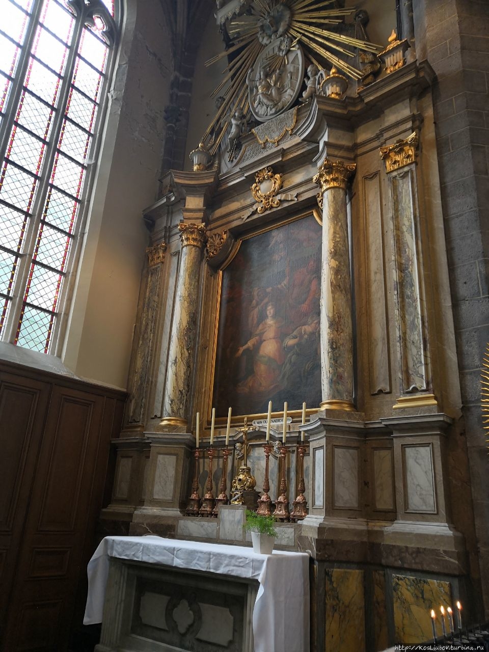 Церковь Святого Иакова в Генте (Sint-Jacobskerk Gent) Гент, Бельгия