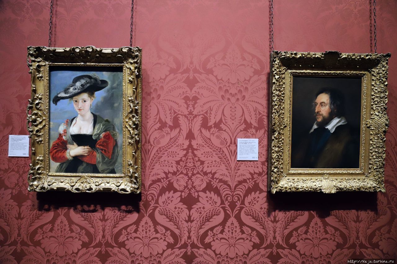 Питер Пауль Рубенс. Портрет жены художника Лондон, Великобритания
