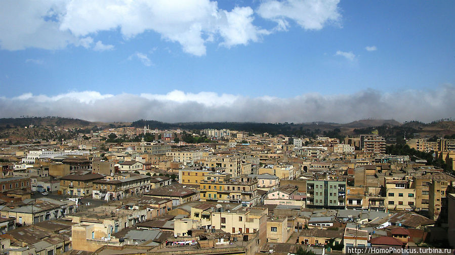 Панорама Асмэры Асмэра, Эритрея