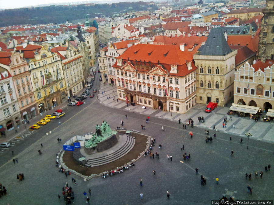 Обзорная площадка Страроместской Ратуши в Праге Прага, Чехия