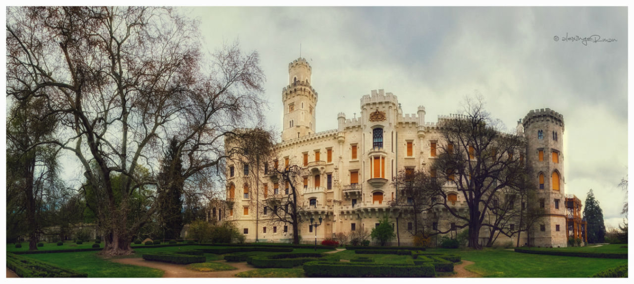 Замок Глубока. Небольшой фотоальбом. Глубока-над-Влтавой, Чехия