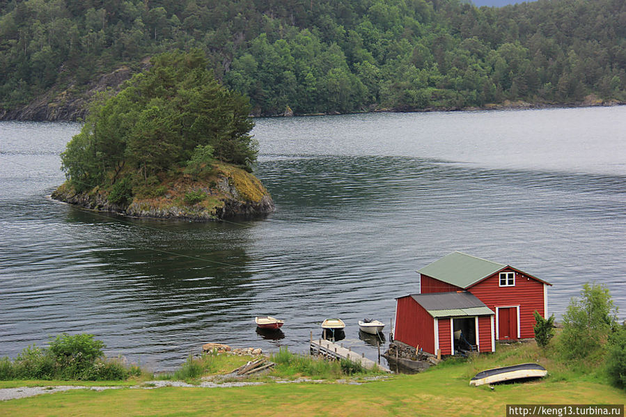 Дорога через царство воды Западная Норвегия, Норвегия