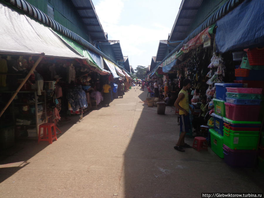 Market Than Lyin Янгон, Мьянма