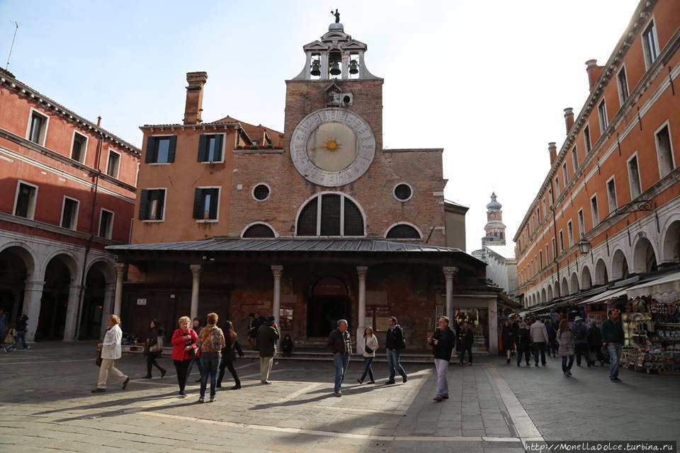 Venezia:Пешеходный маршрут:Santa Croce-San Polo-San Marco Венеция, Италия