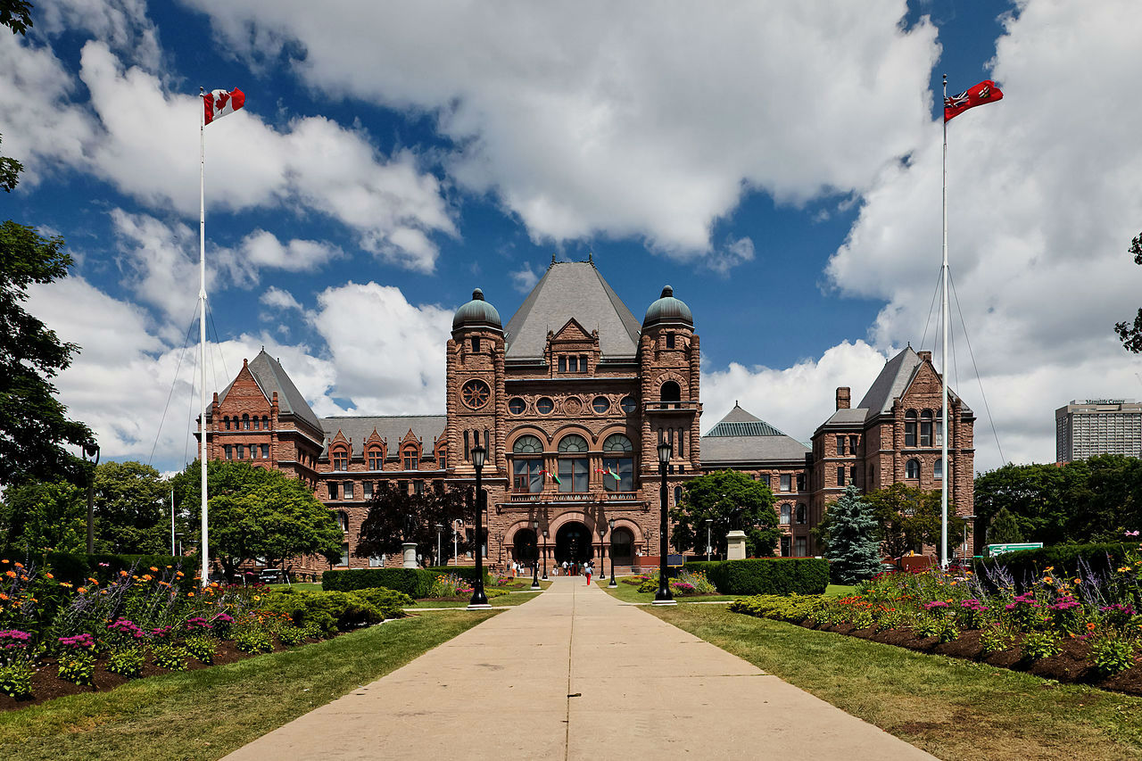 Законодательное собрание Онтарио Торонто, Канада