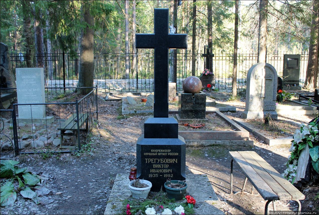 Кладбище в Комарово #4 - Иван Ефремов, Виктор Курочкин и др.