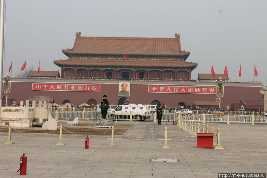 Ворота Небесного спокойствия Пекин, Китай