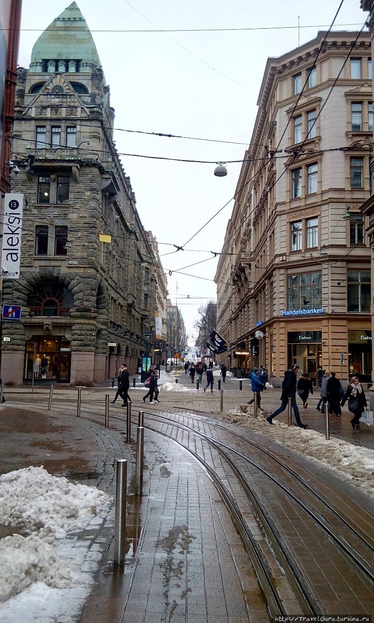 Пешеходный центр Хельсинки, Финляндия