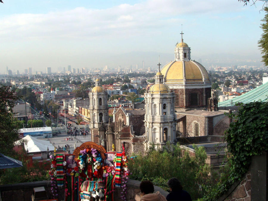 Я в Мексике! Нерукотворный образ или глаза Мадонны Мехико, Мексика