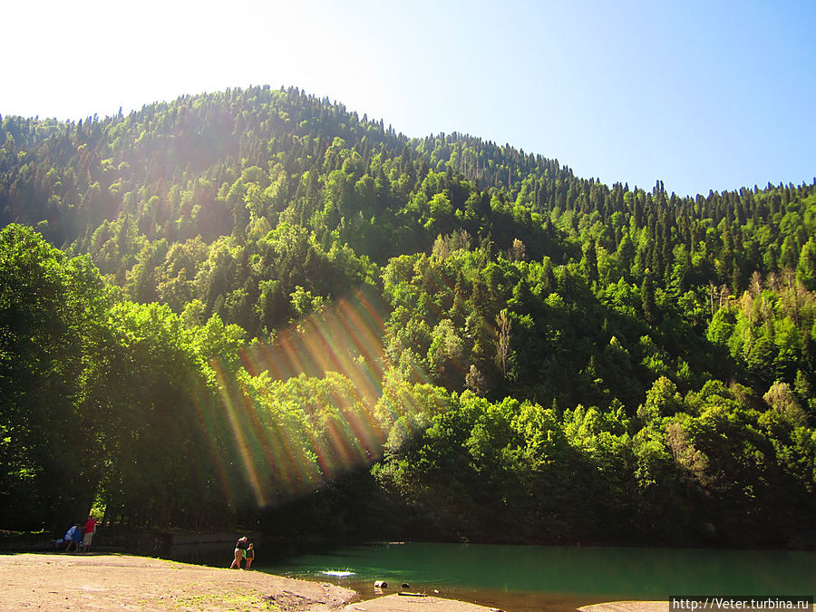 Озеро Рица Рица Реликтовый Национальный Парк, Абхазия