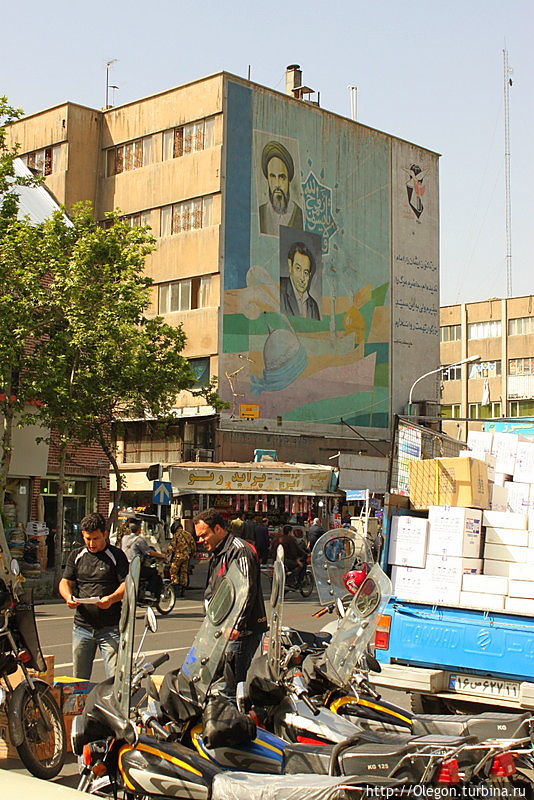 В столице Ирана на ненадолго, как в перевалочный пункт