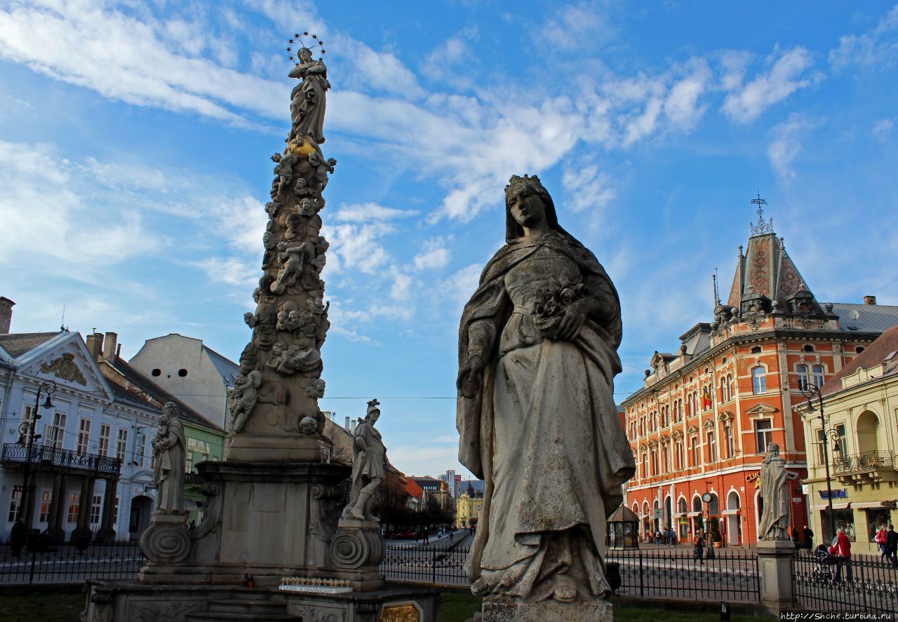 Чумная колона Непорочной Девы Марии (Иммакулаты) Кошице, Словакия