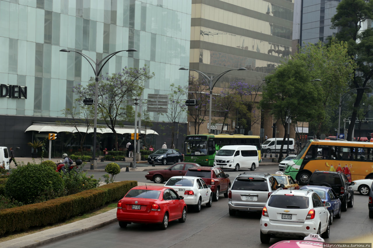 Улицы города Мехико, Мексика
