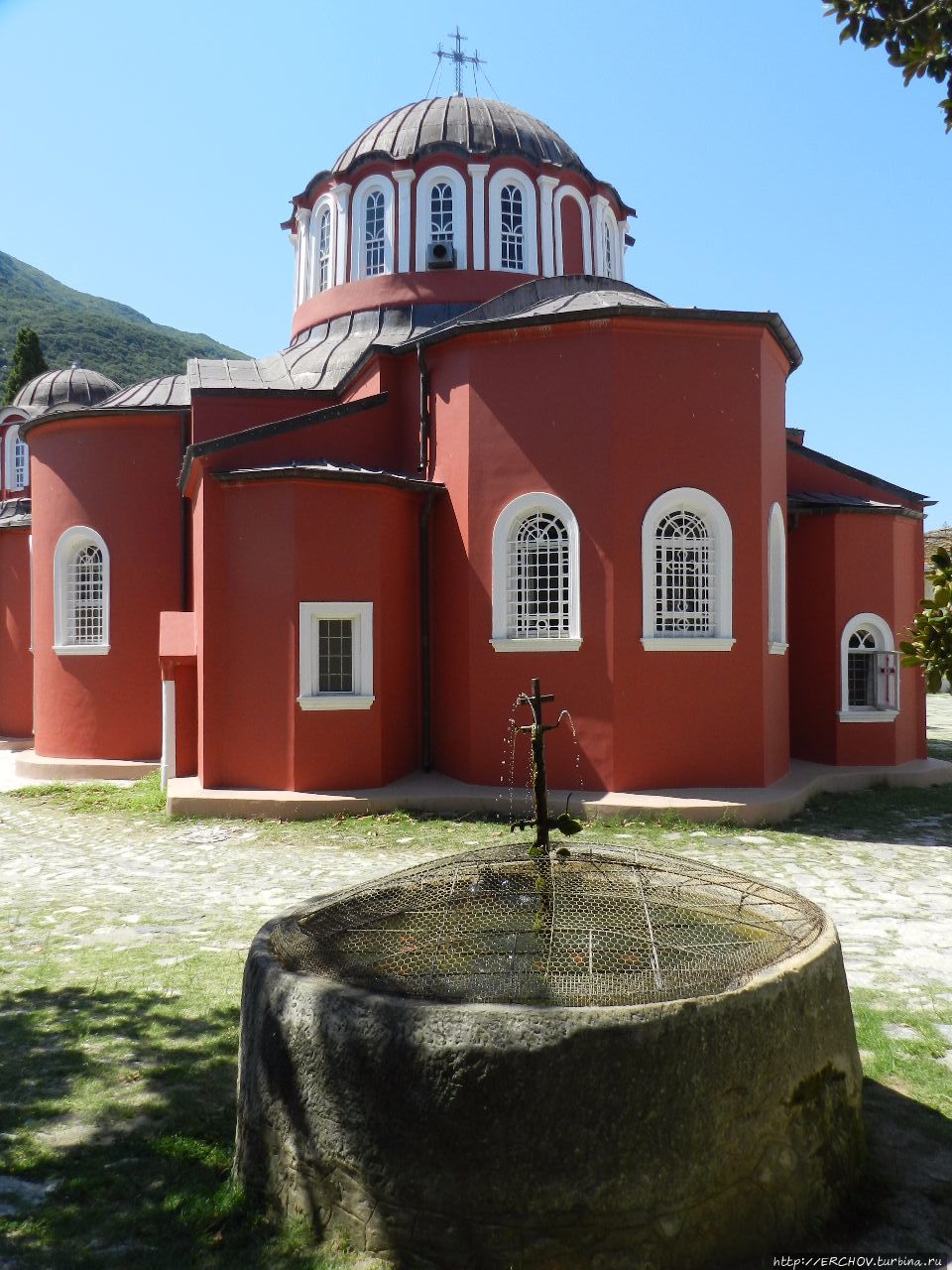 Великая Лавра Монастырь Великая Лавра (Афон), Греция