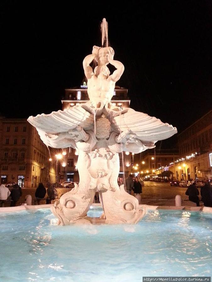 Античные  Римские фонтаны Рим, Италия