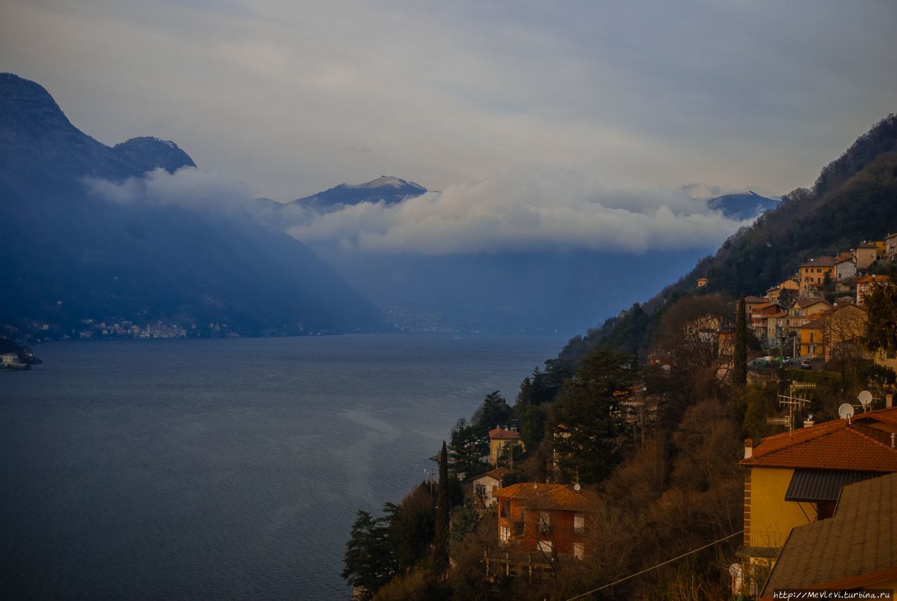 Зима на Комо Комо, Италия