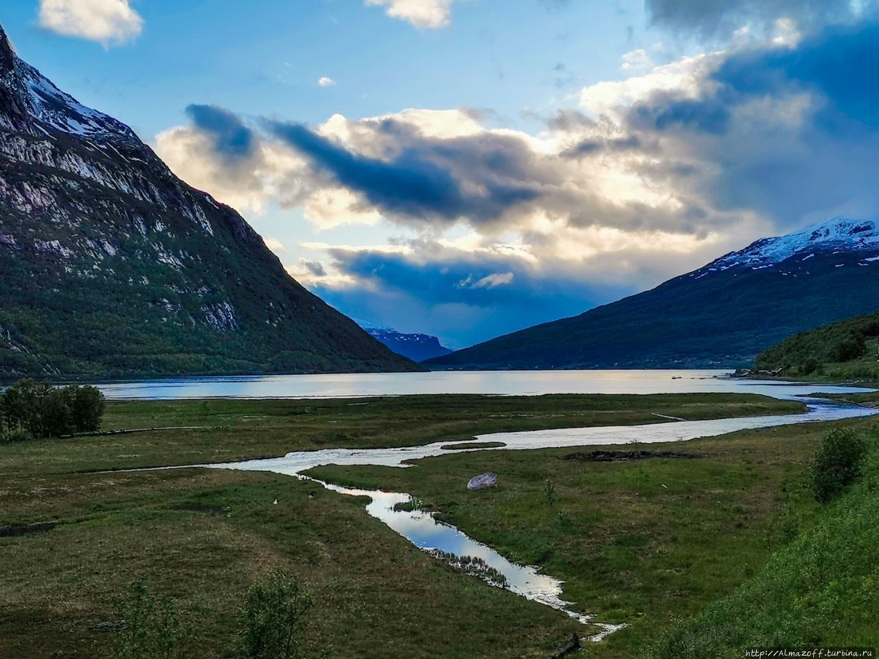 Кофьорд, Биртаварре, Северная Норвегия.