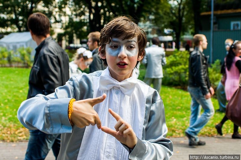 Праздник 1-го сентября в Риге Рига, Латвия