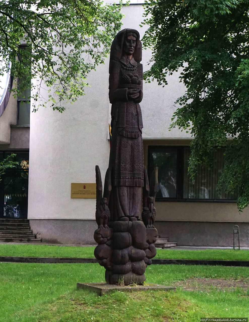 Улицы Паневежиса: скульптуры вместо людей Паневежис, Литва