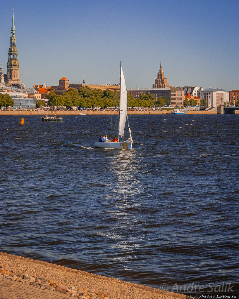 Праздник Риги 2015. парусная регата на Даугаве. Рига, Латвия