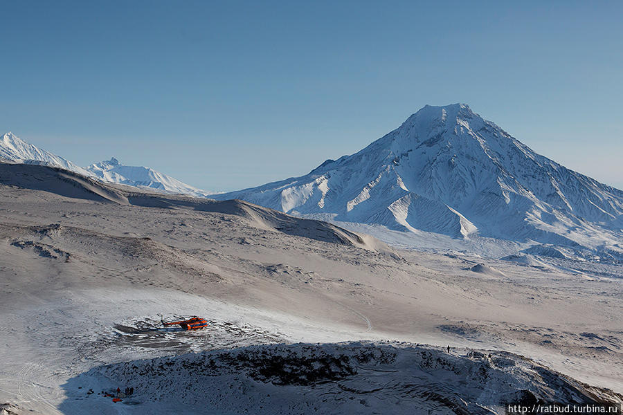 Извержение вулкана Толбачик. Часть 2. Два месяца спустя Толбачинский дол (вулкан Острый Толбачик 3682м), Россия